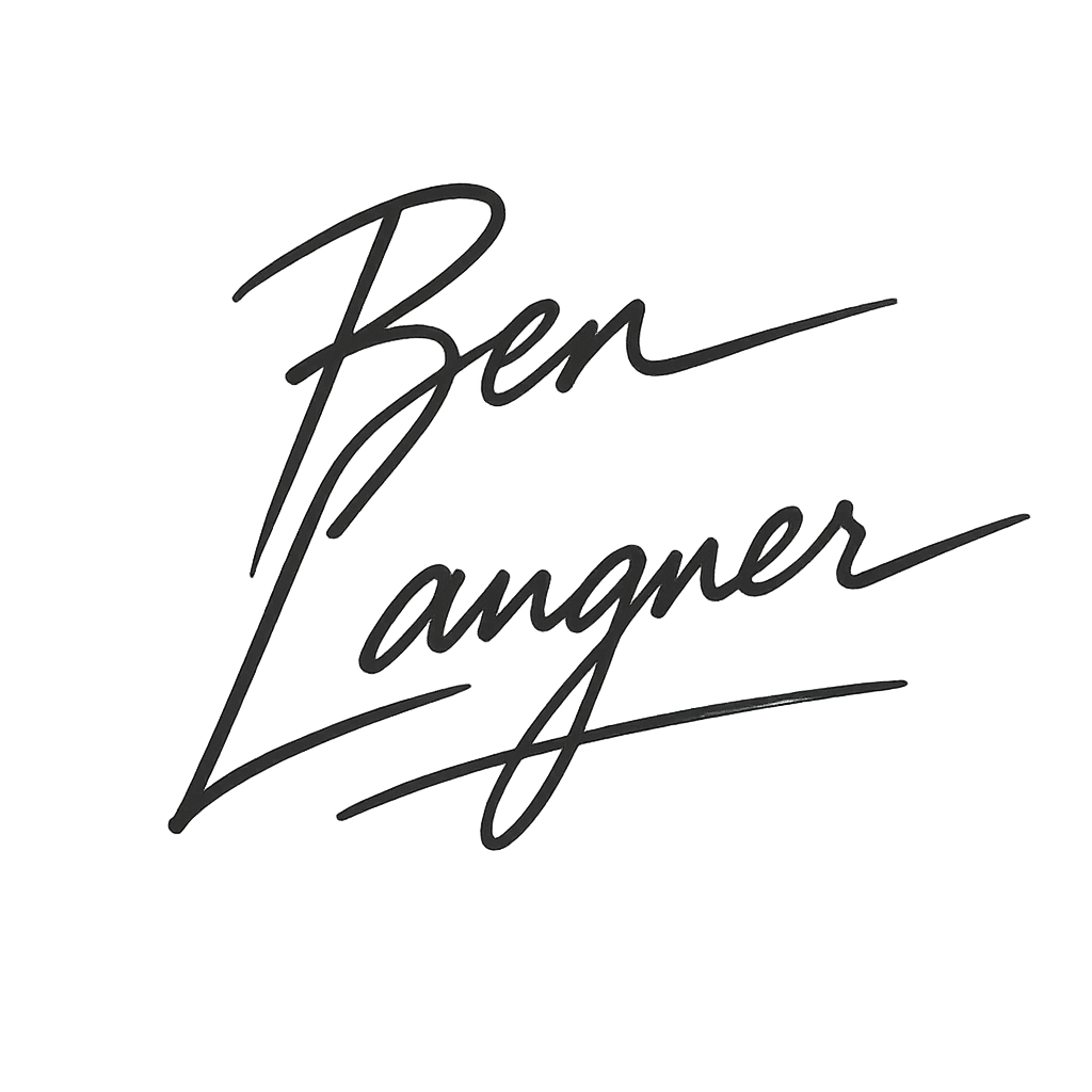 Ben Langner signature